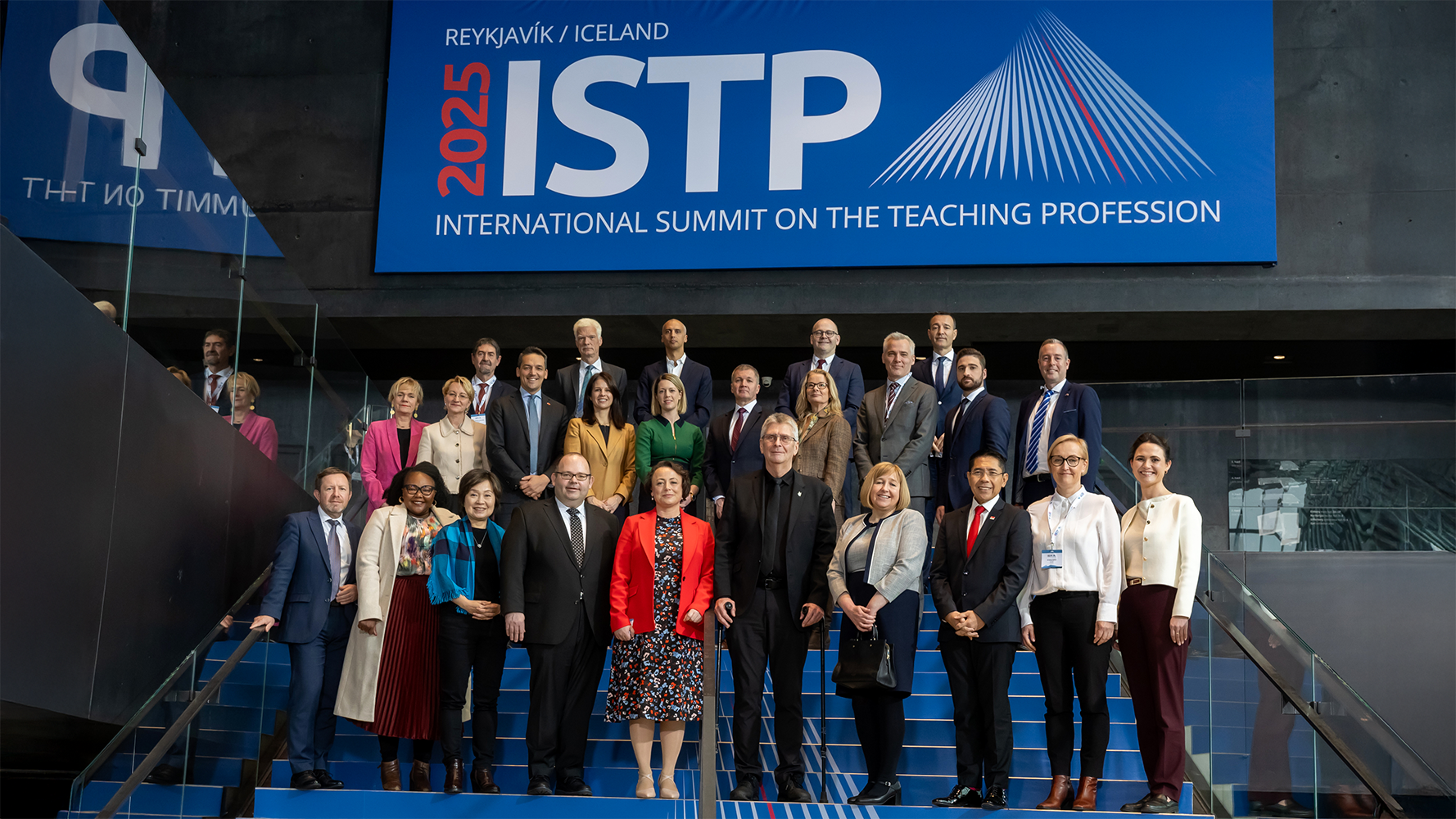 Gruppenfoto vom ISTP in Reykjavik