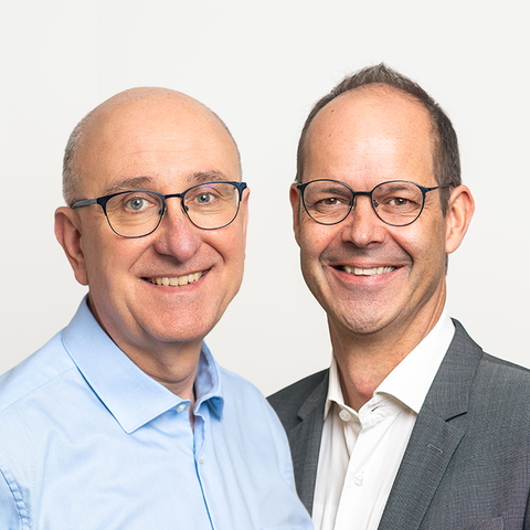 Photo du Michel Rohrbach et Alexander Gerlings, Codirecteurs de Centre IDES