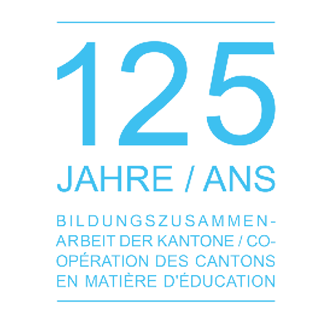 Signet "125 ans de coopération des cantons en matière d'éducation"